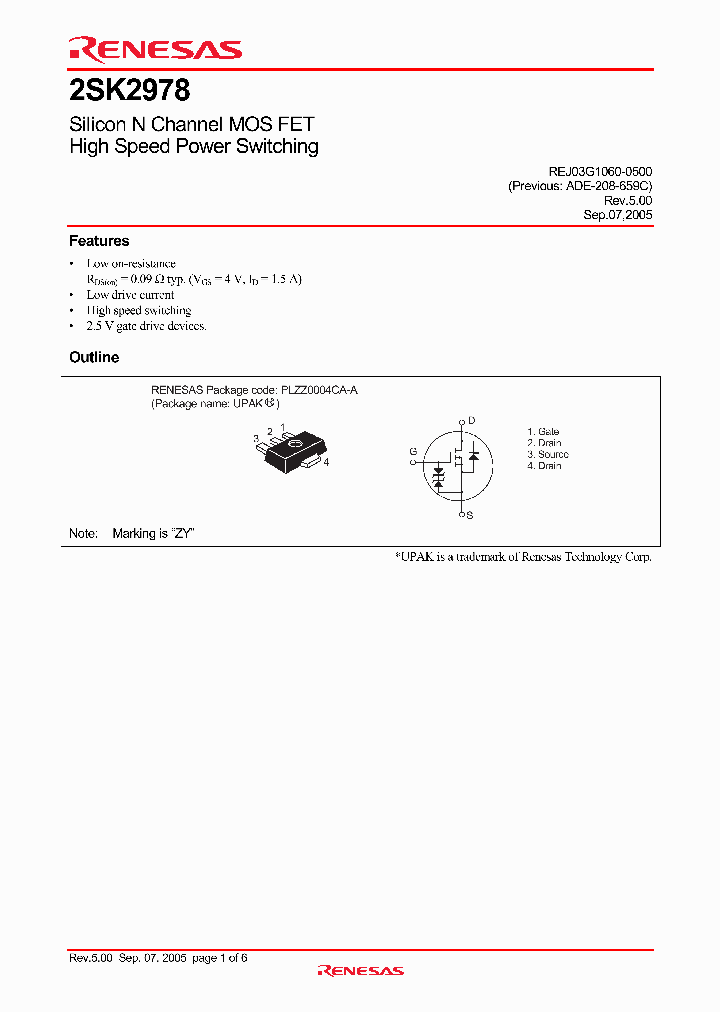 2SK2978ZYTR-E_4244477.PDF Datasheet