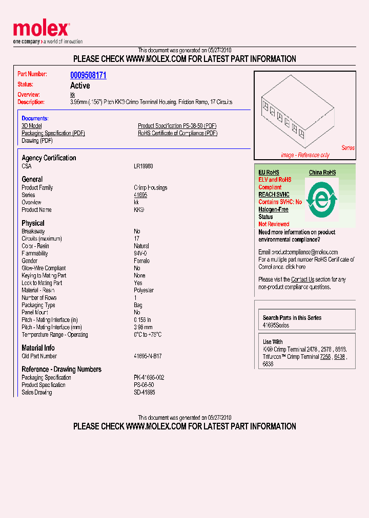 41695-N-B17_4858105.PDF Datasheet