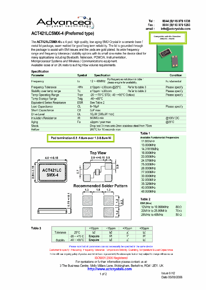 ACT421LCSMX-4_4198257.PDF Datasheet