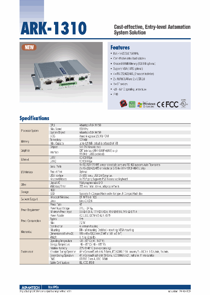 ARK-1310F-00A1E_4594902.PDF Datasheet