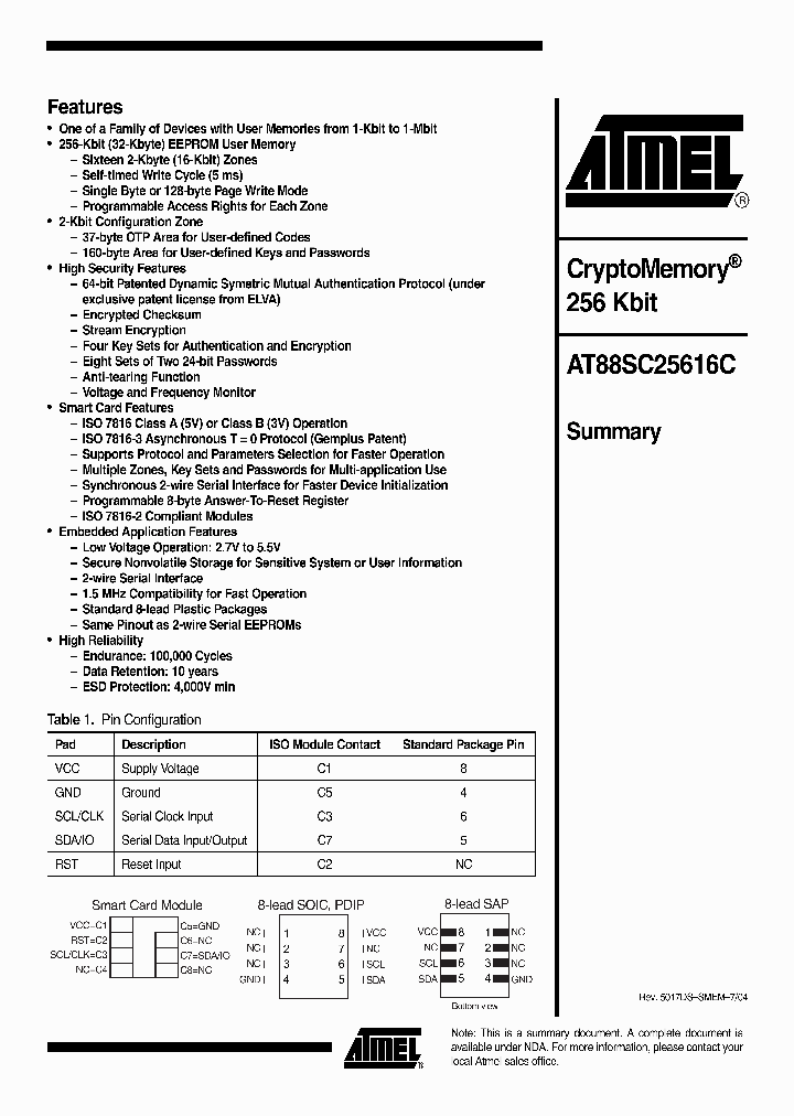 AT88SC25616C-MJ_4814912.PDF Datasheet