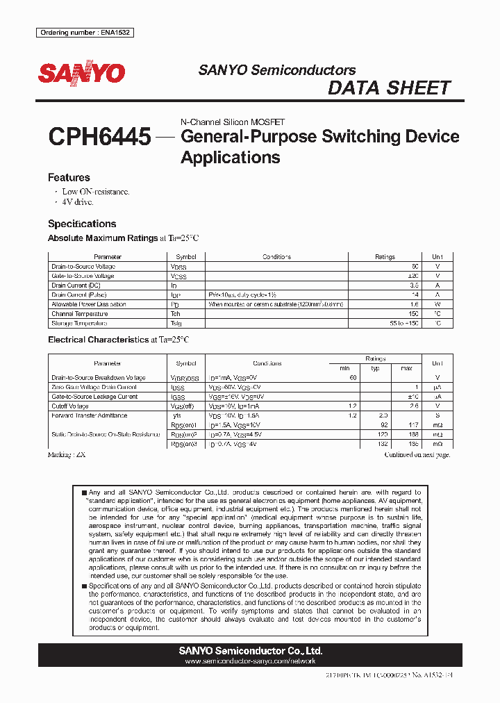 CPH6445_4701058.PDF Datasheet