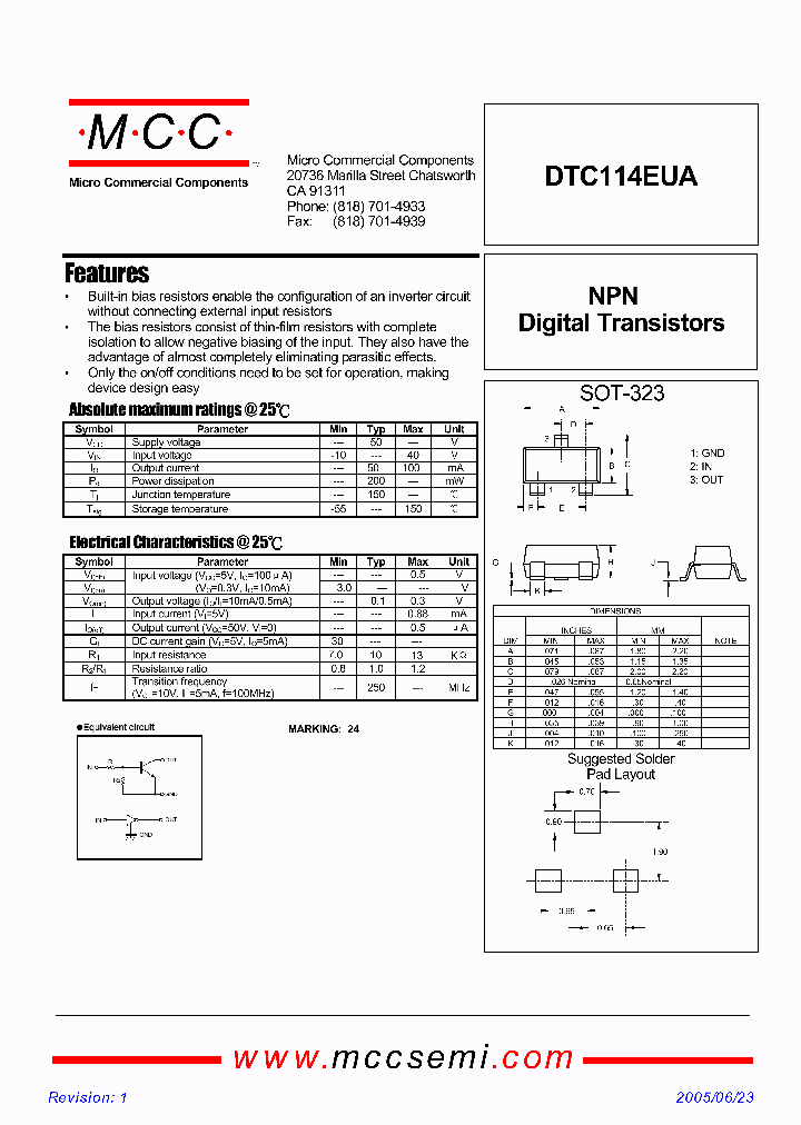 DTC114EUA_4276022.PDF Datasheet