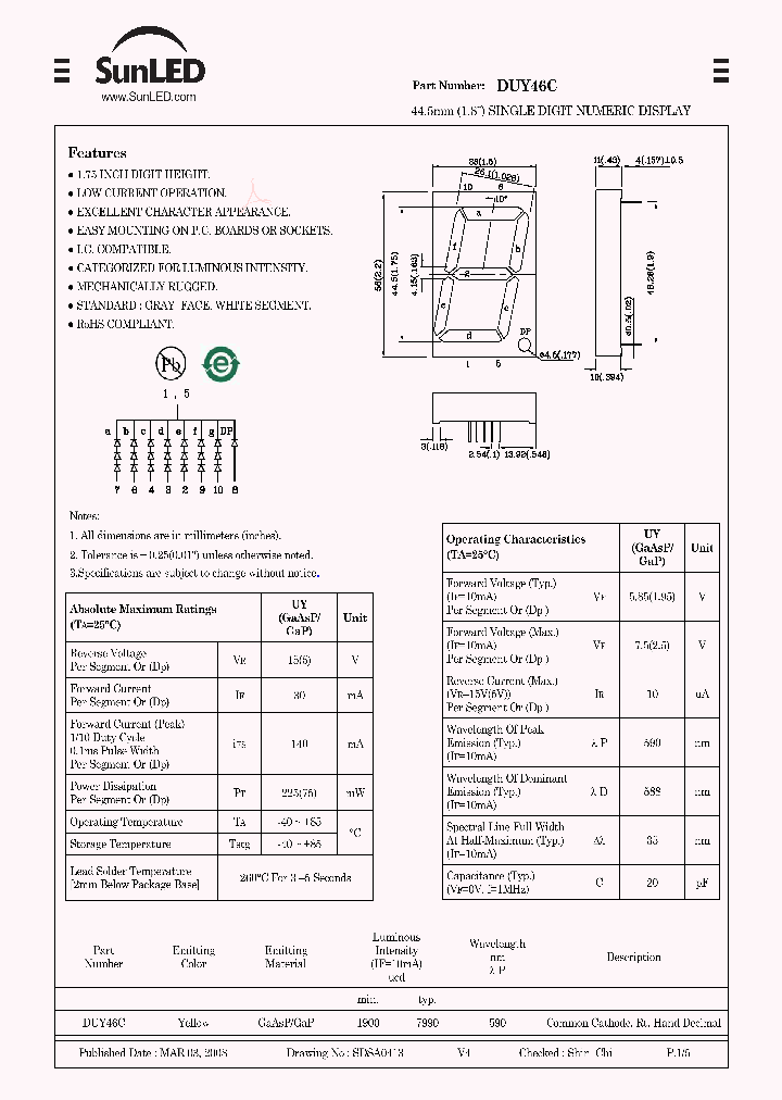 DUY46C_4252387.PDF Datasheet