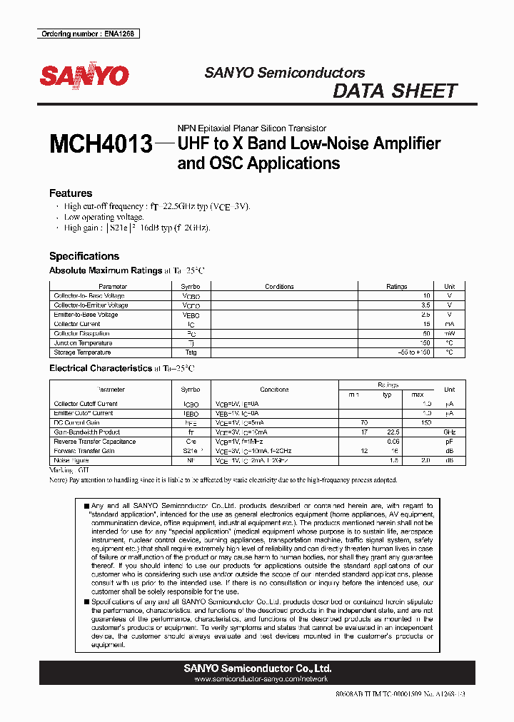 ENA1268_4786593.PDF Datasheet