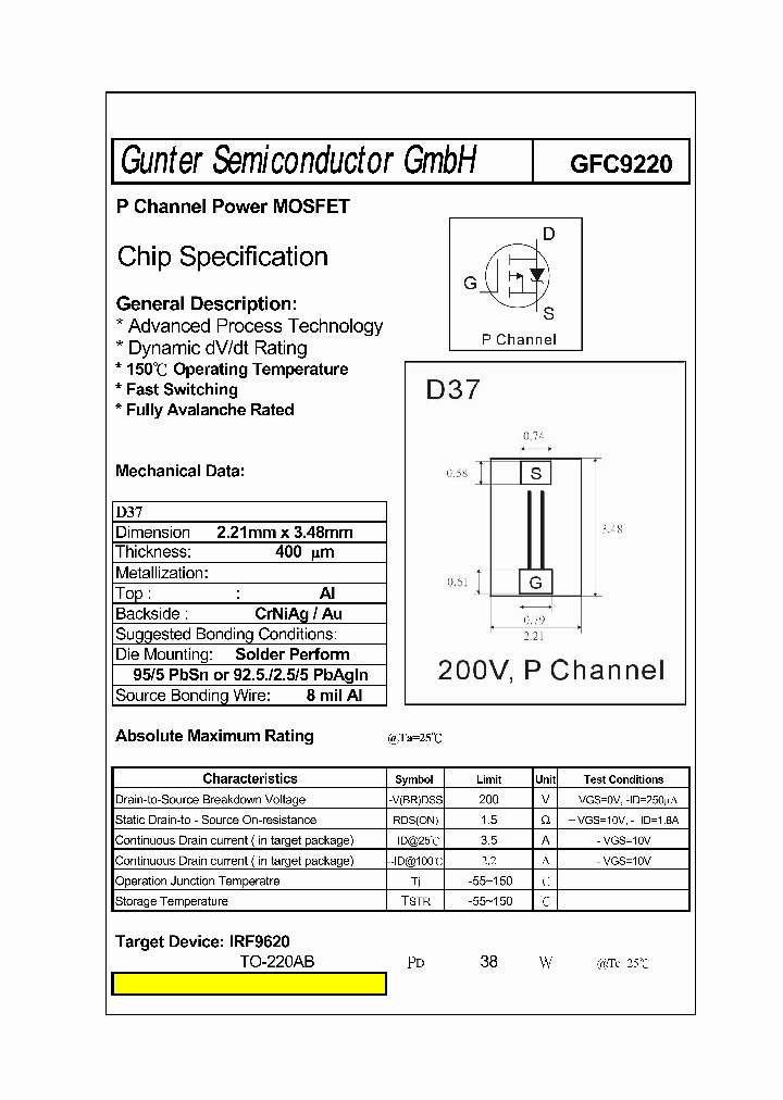 GFC9220_4688481.PDF Datasheet