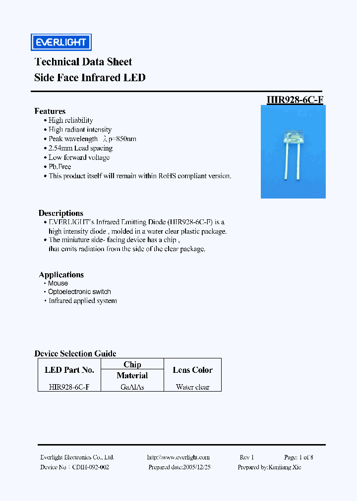 HIR928-6C-F_4288165.PDF Datasheet