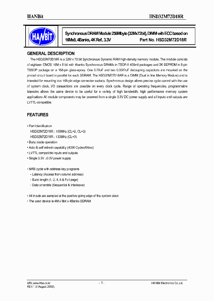 HSD32M72D18R-10_4915567.PDF Datasheet