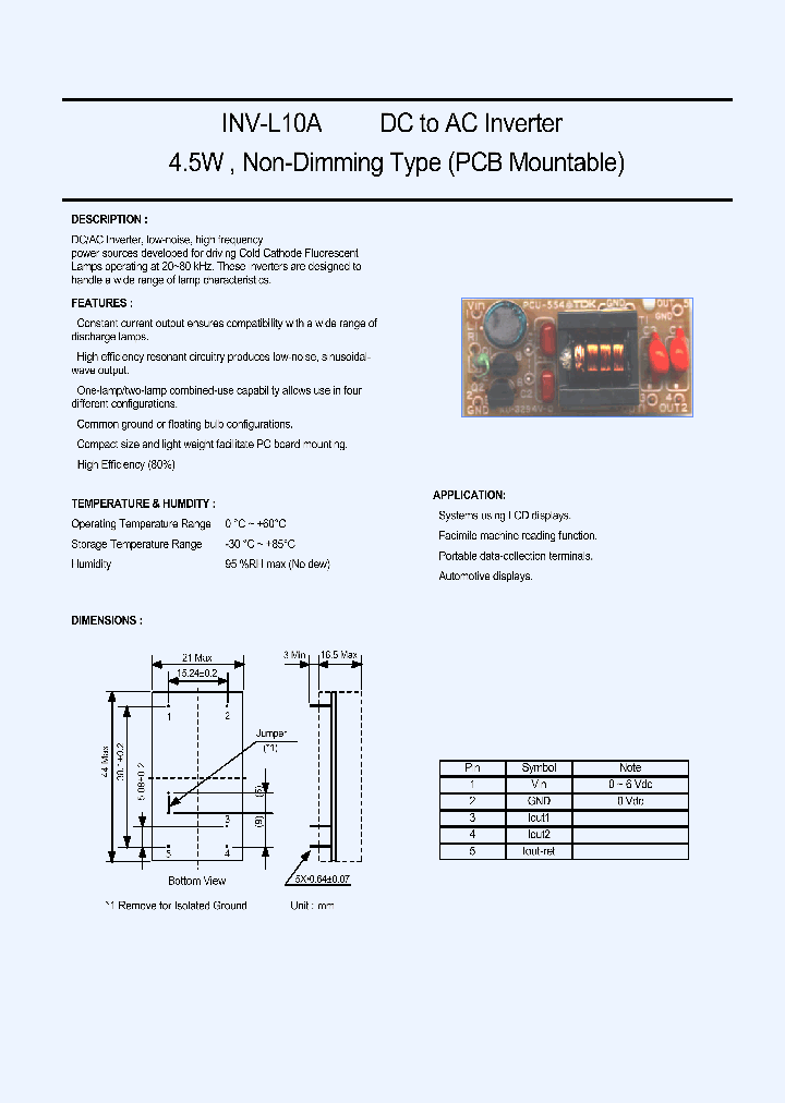 INV-L10A_4171006.PDF Datasheet