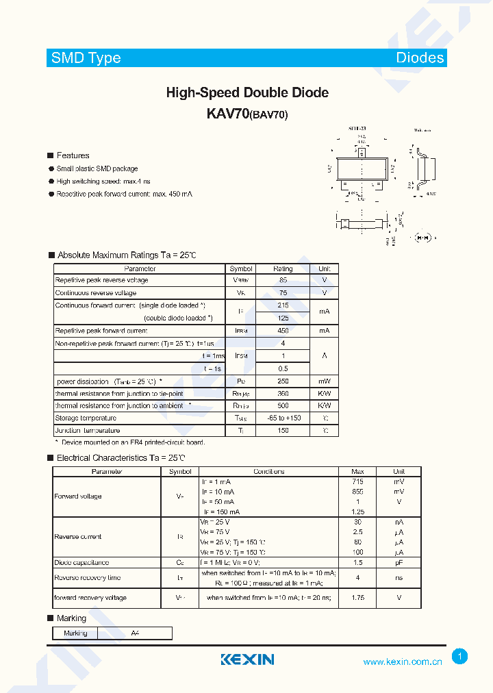 KAV70_4811635.PDF Datasheet