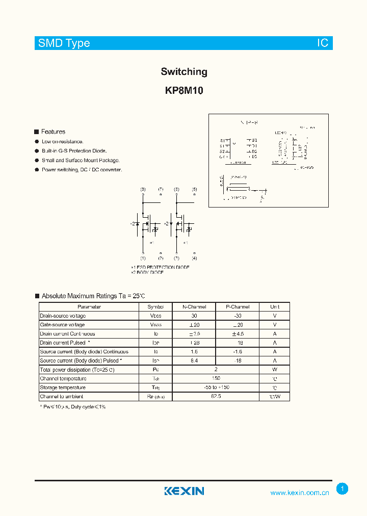 KP8M10_4825749.PDF Datasheet