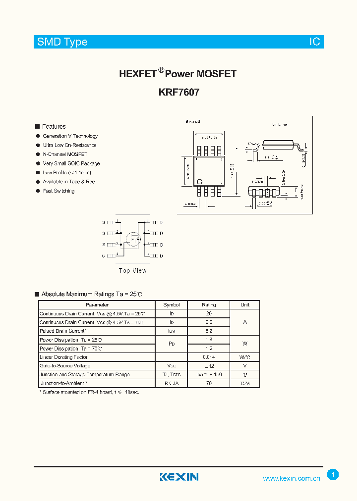 KRF7607_4374082.PDF Datasheet