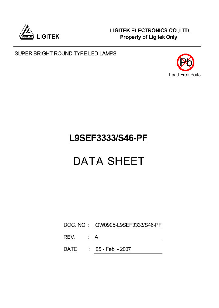 L9SEF3333-S46-PF_4879143.PDF Datasheet