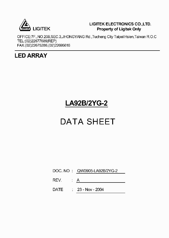 LA92B-2YG-2_4617858.PDF Datasheet
