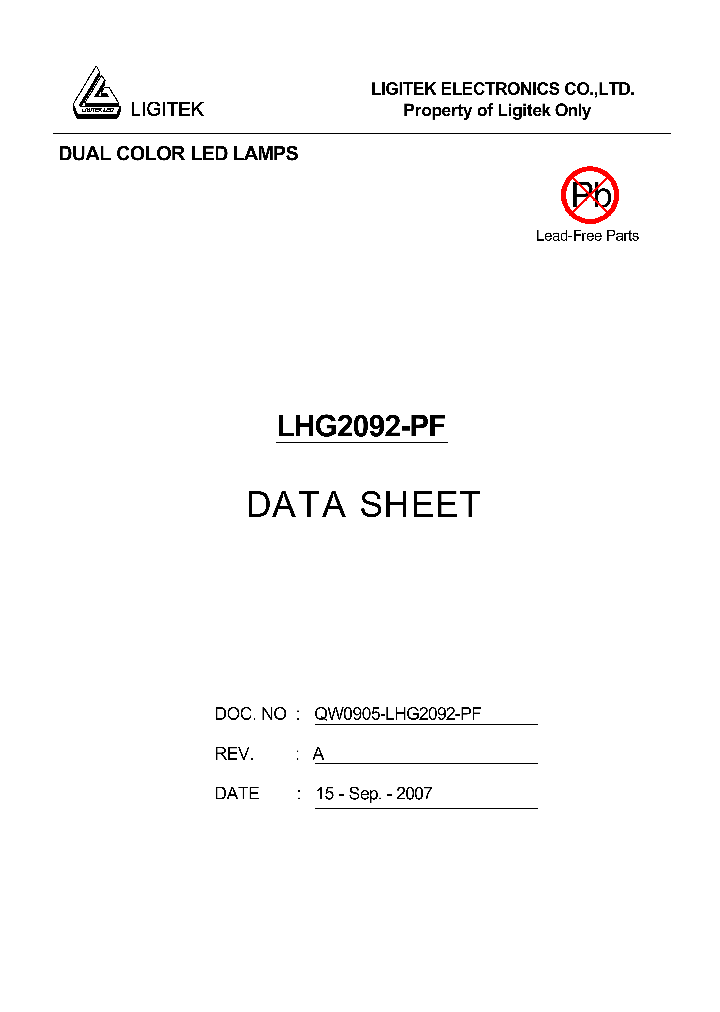 LHG2092-PF_4530204.PDF Datasheet