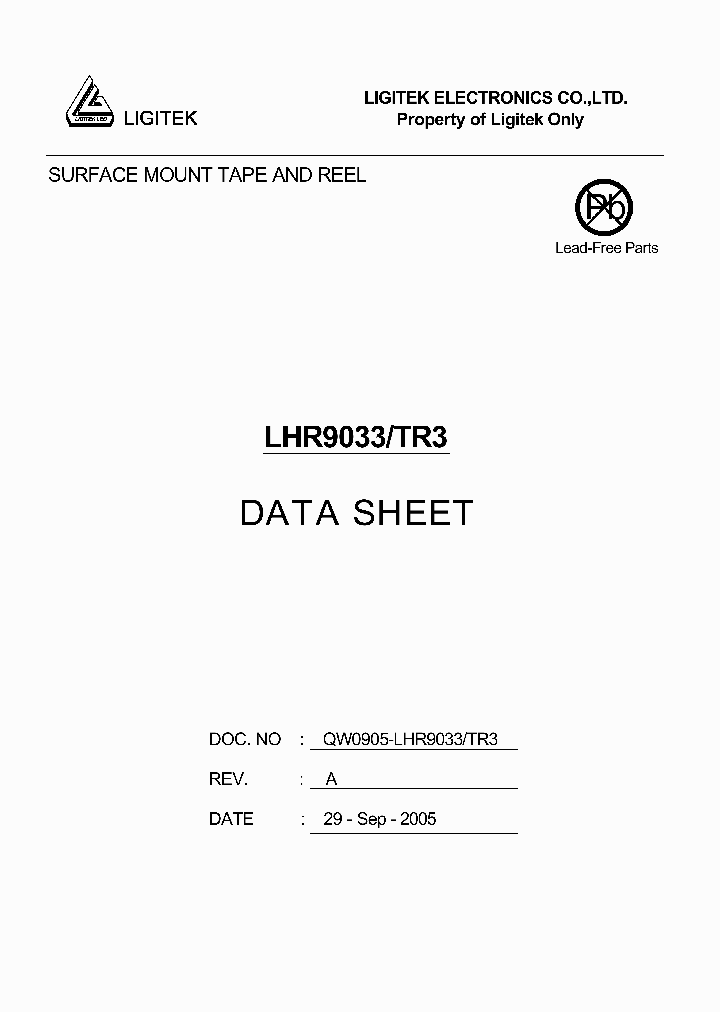 LHR9033-TR3_4546791.PDF Datasheet