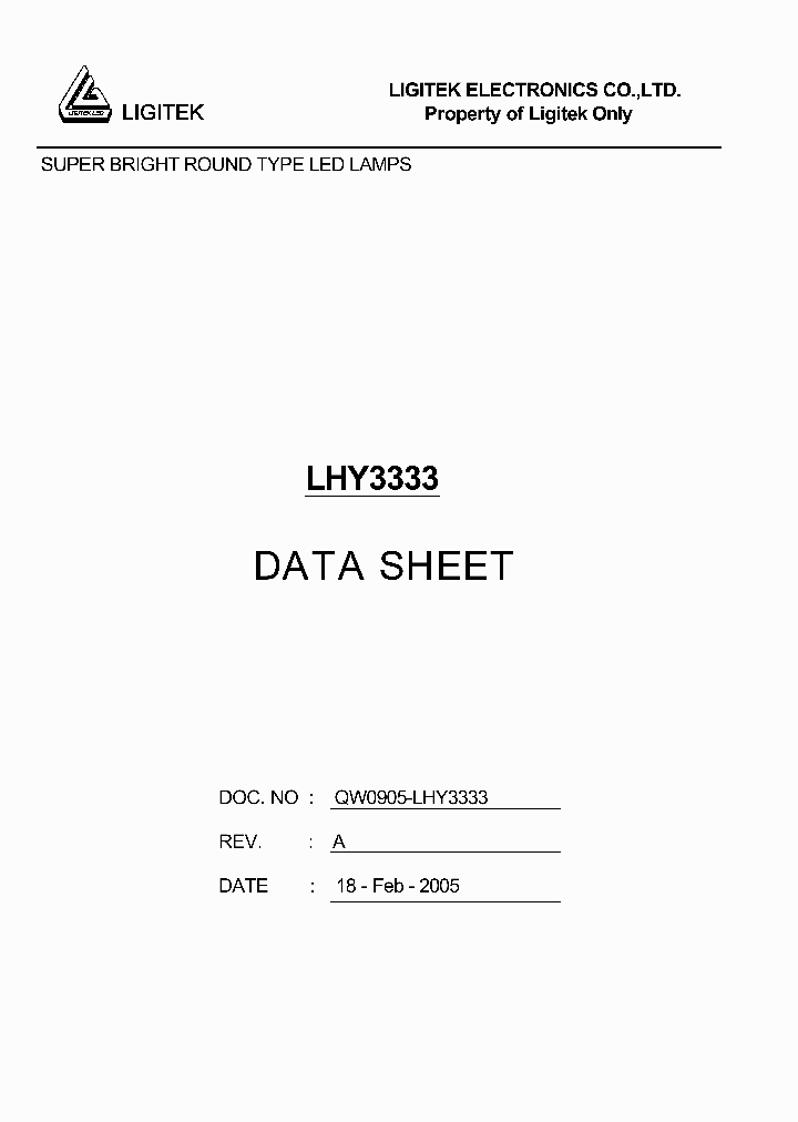 LHY3333_4536480.PDF Datasheet