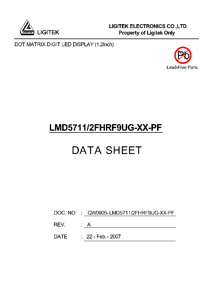 LMD5711-2FHRF9UG-XX-PF_4801715.PDF Datasheet