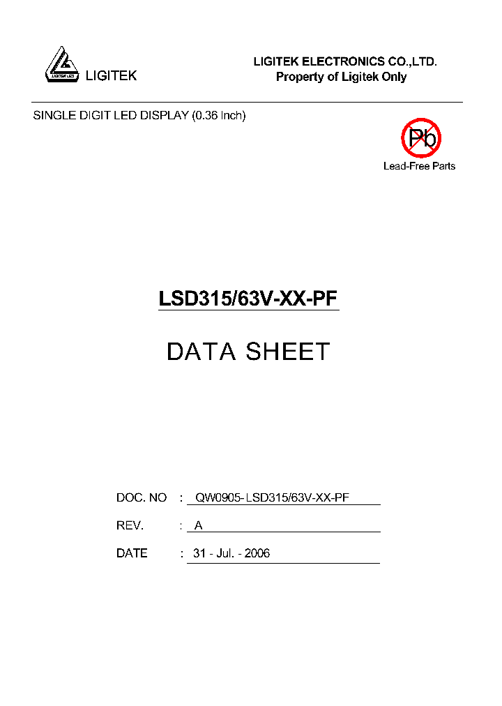 LSD315-63V-XX-PF_4819113.PDF Datasheet
