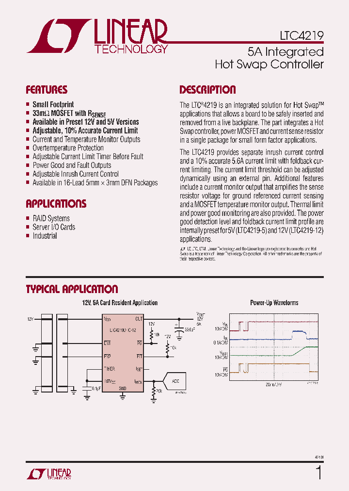 LTC4219CDHC-12-PBF_4562259.PDF Datasheet