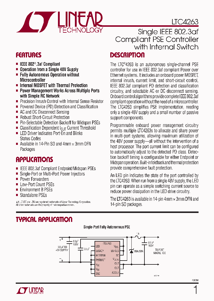 LTC4263_4549526.PDF Datasheet