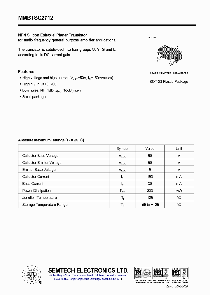 MMBTSC2712_4603563.PDF Datasheet