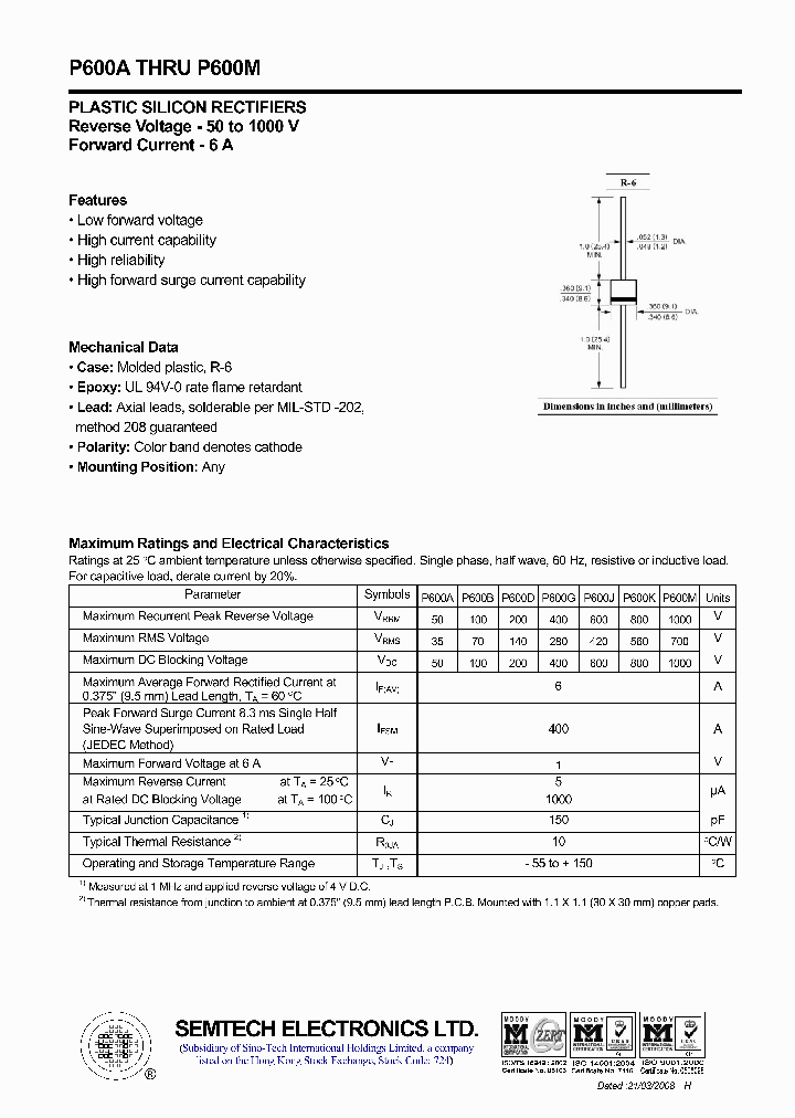 P600A_4607710.PDF Datasheet