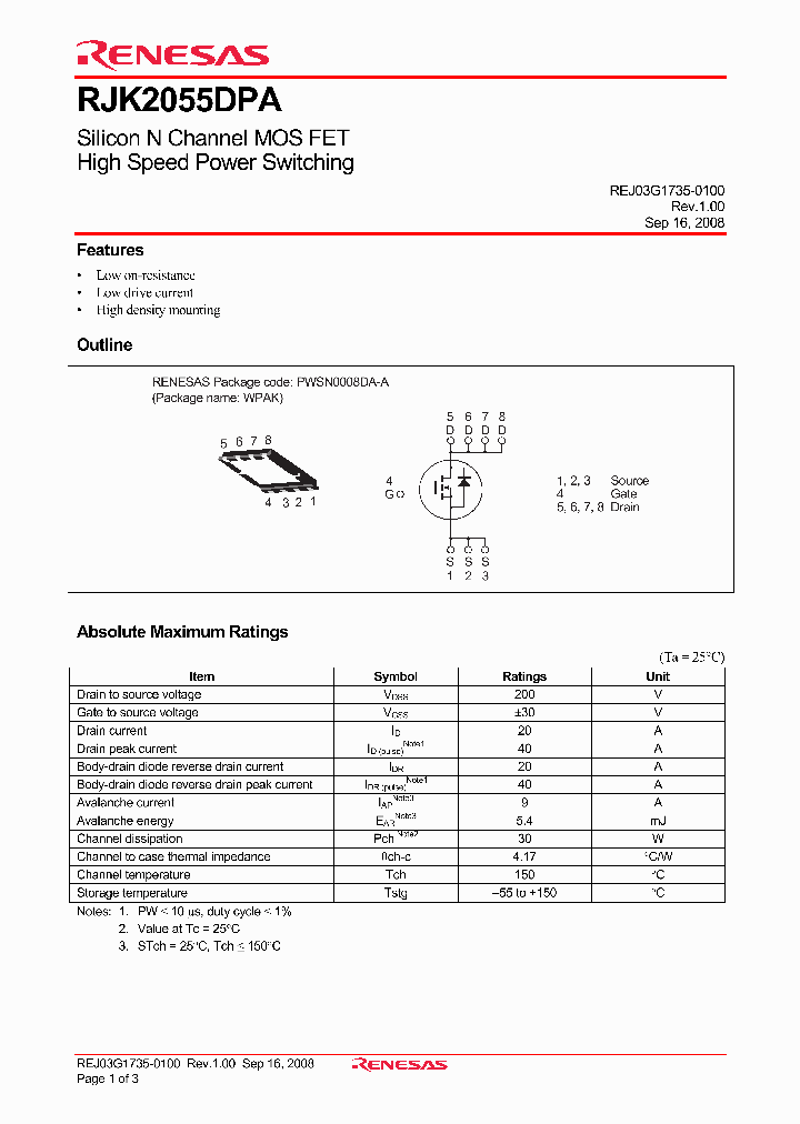 RJK2055DPA_4288031.PDF Datasheet