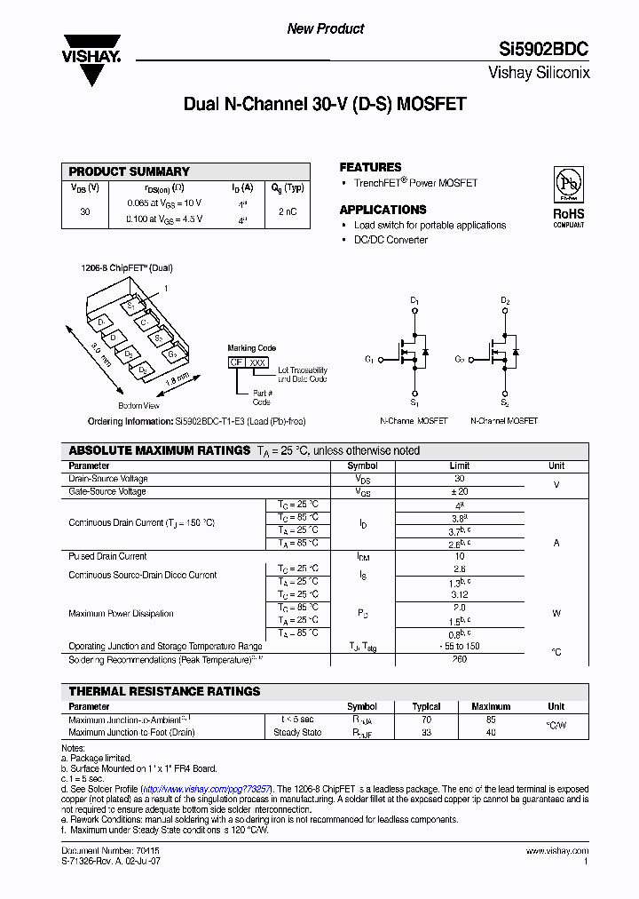 SI5902BDC_4252533.PDF Datasheet