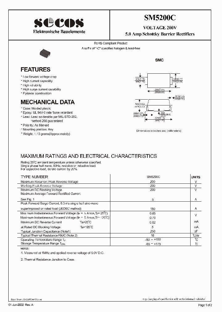 SM5200C_4508354.PDF Datasheet