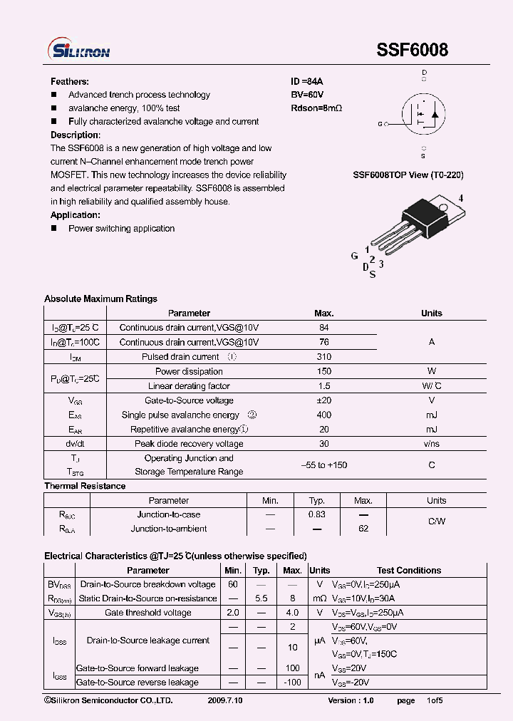 SSF6008_4905671.PDF Datasheet