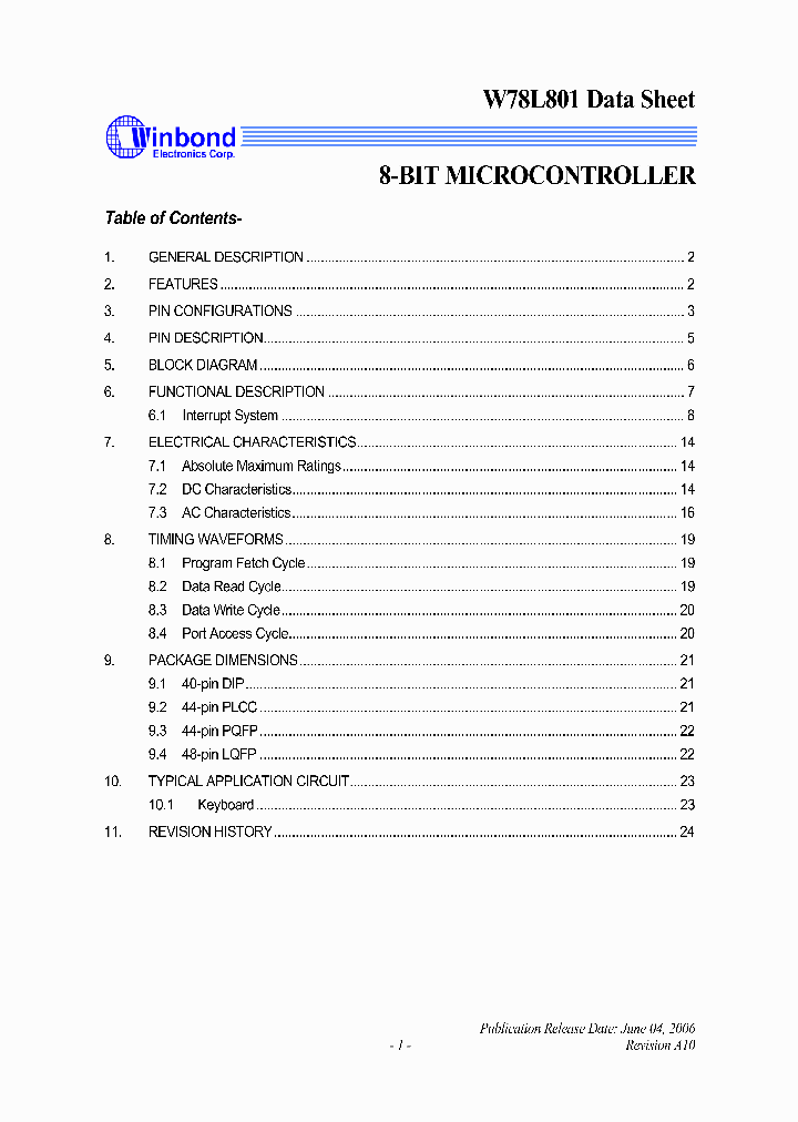 W78L801A24LL_4942535.PDF Datasheet