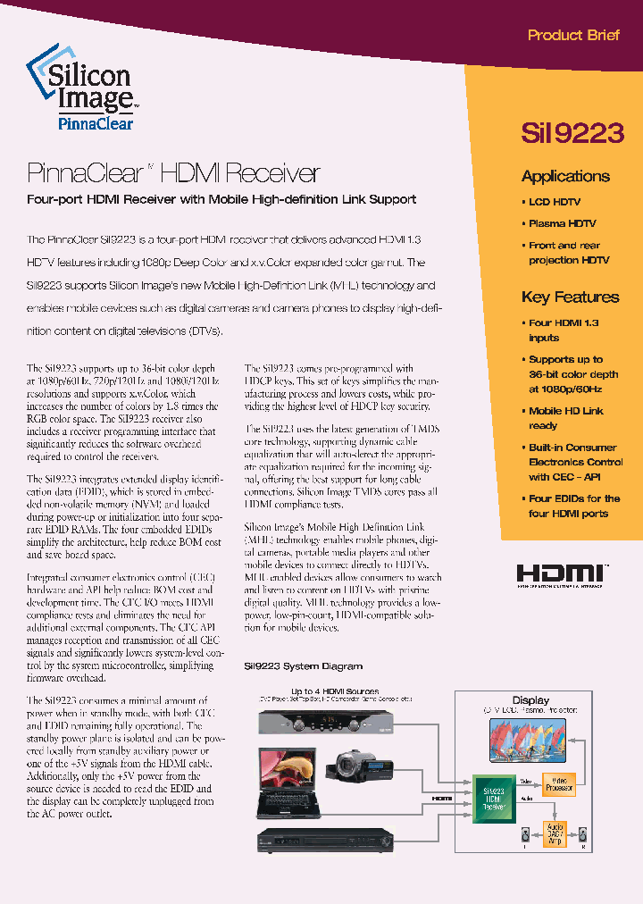 SII9223_4974392.PDF Datasheet