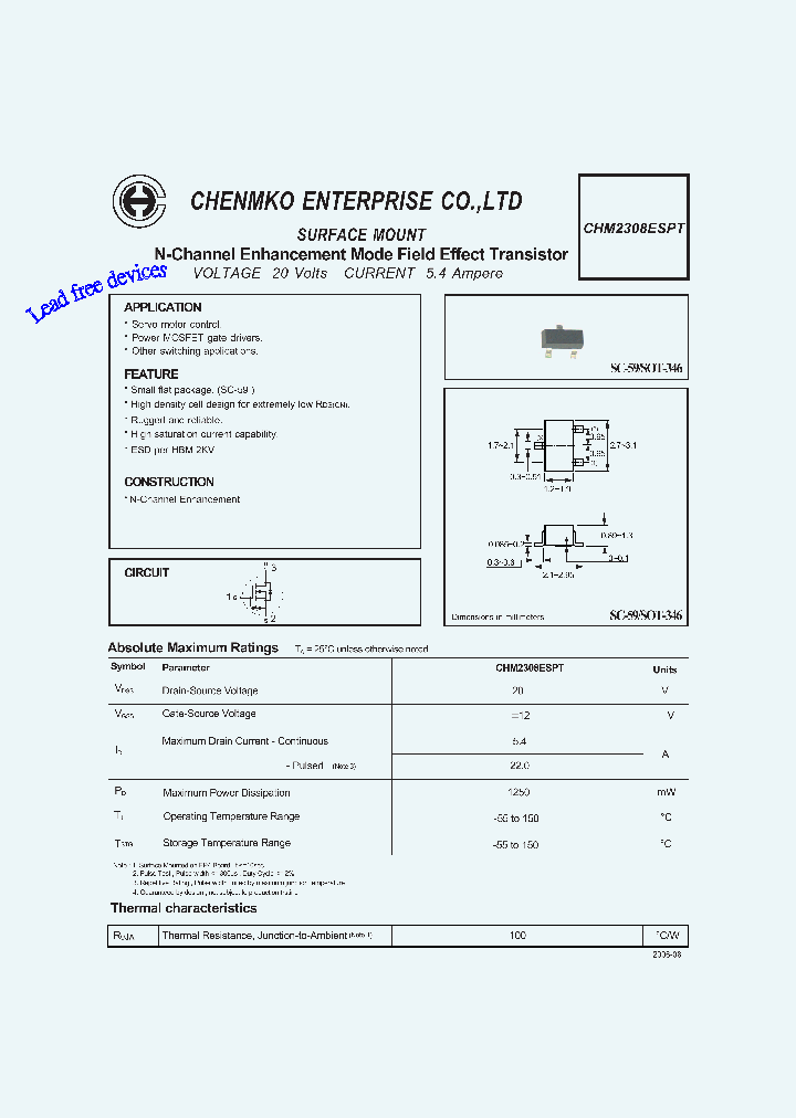 CHM2308ESPT_4991899.PDF Datasheet