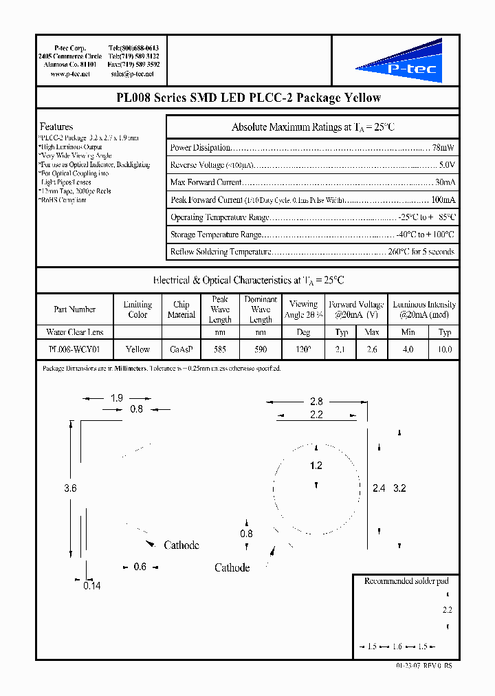 PL008-WCY01_30228.PDF Datasheet