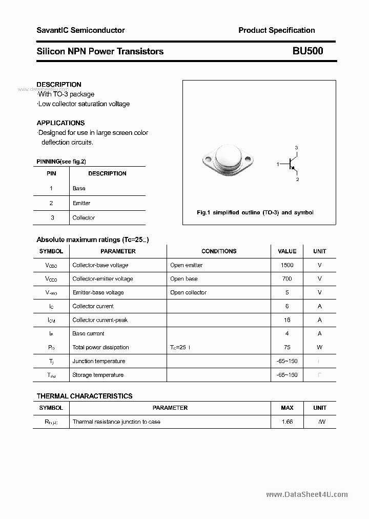 BU500_41446.PDF Datasheet