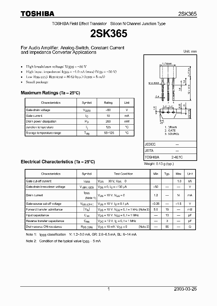 2SK365_107531.PDF Datasheet