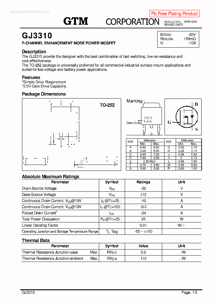 GJ3310_136142.PDF Datasheet