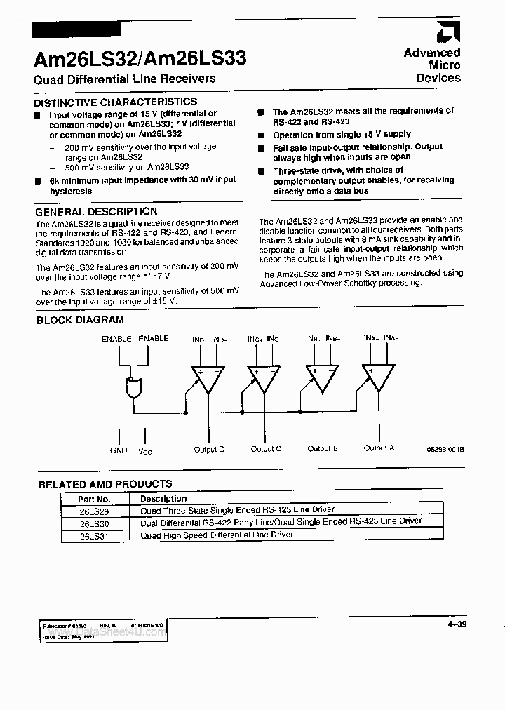 AM26LS32_146811.PDF Datasheet