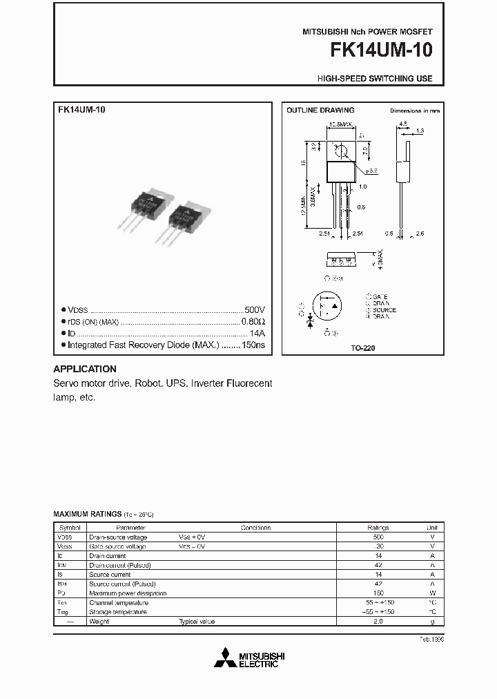 FK14UM-10_199075.PDF Datasheet