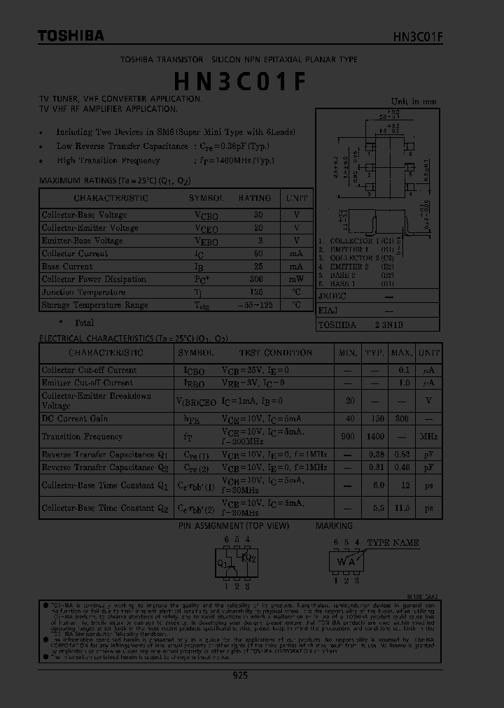 HN3C01F_216872.PDF Datasheet
