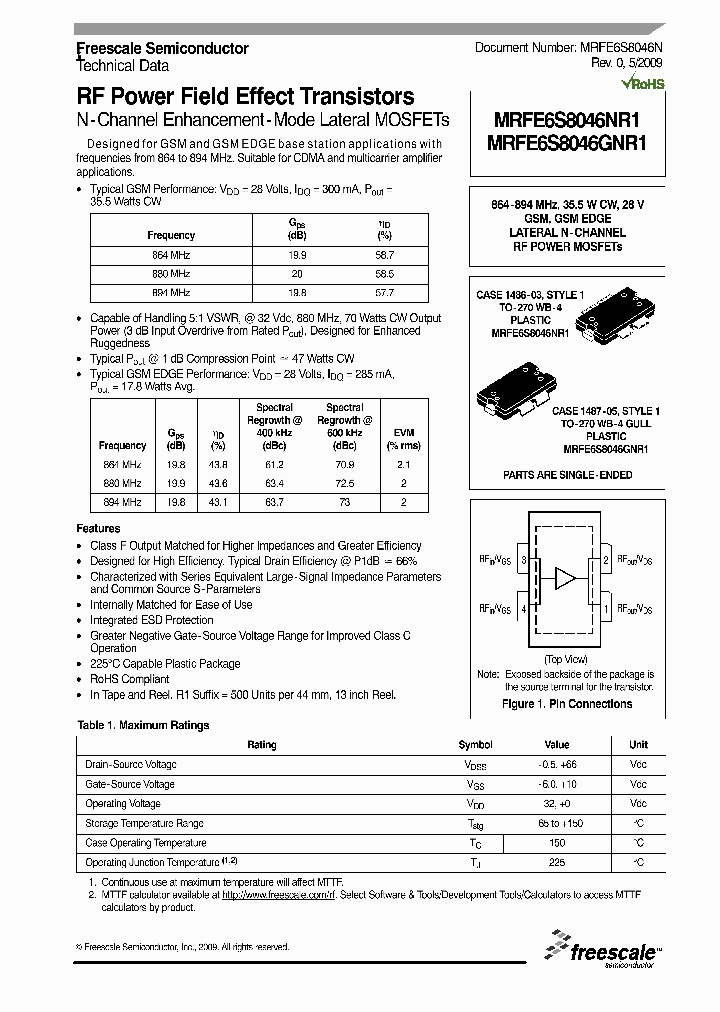 MRFE6S8046GNR1_272427.PDF Datasheet