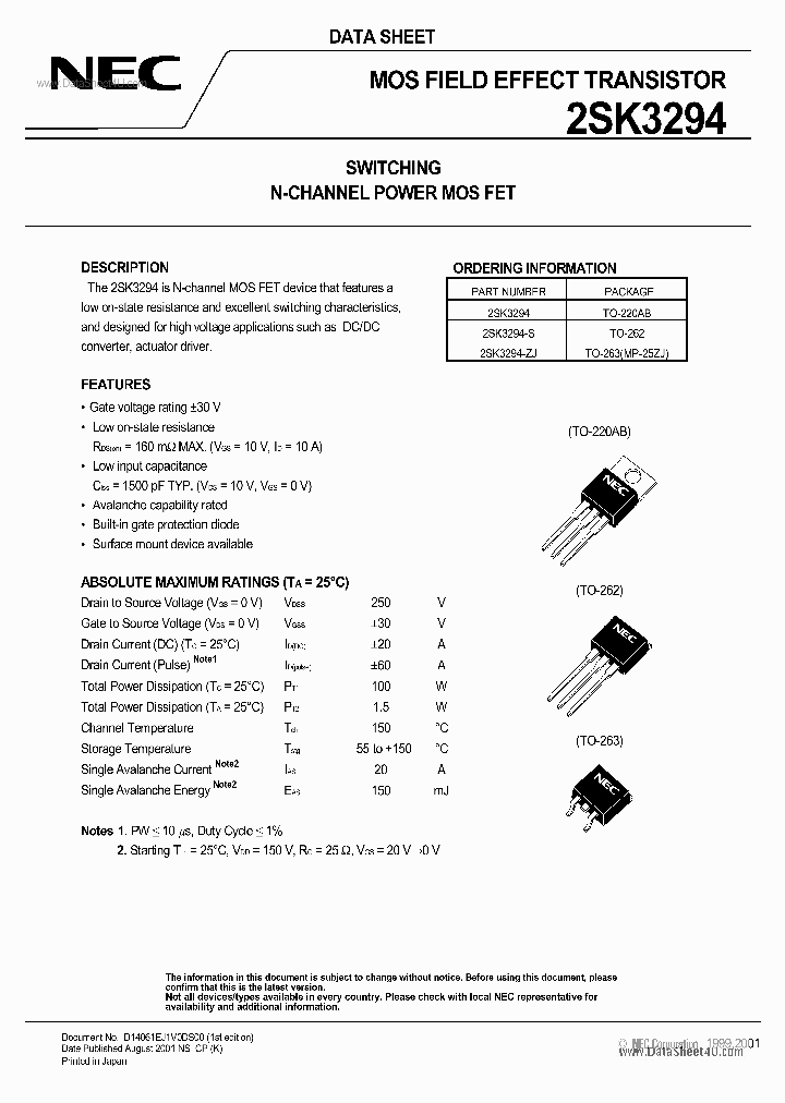 K3294_217087.PDF Datasheet