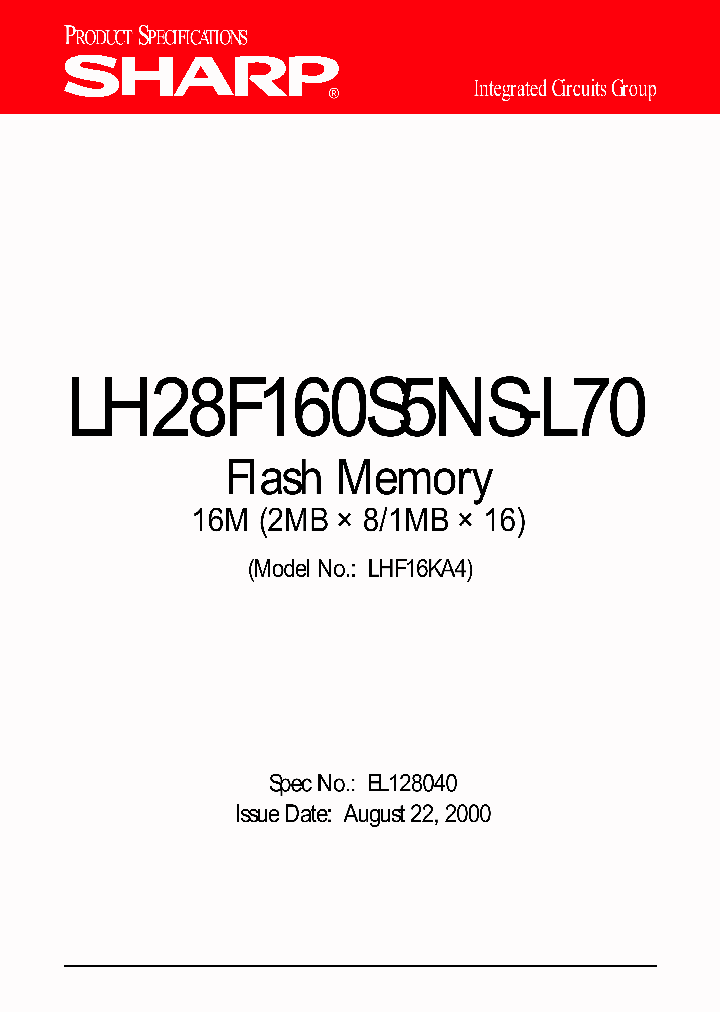 LHF16KA4_463447.PDF Datasheet