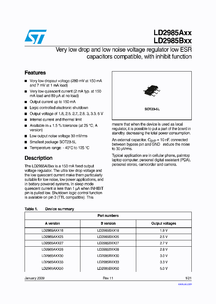 LD2985AXX09_780459.PDF Datasheet