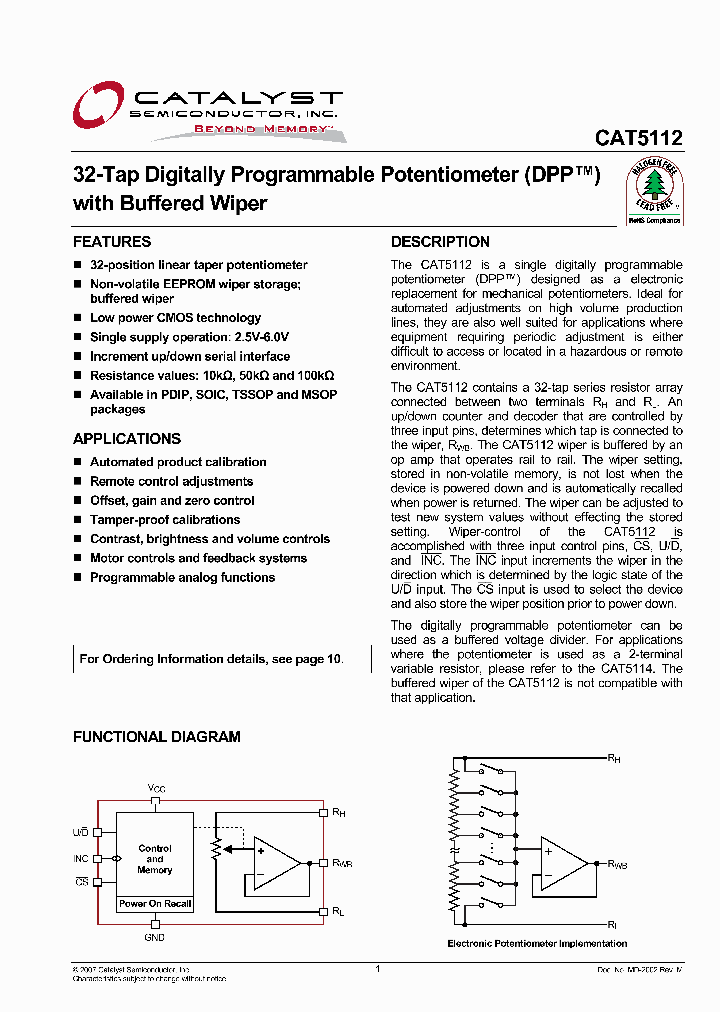 CAT5112LI-00-G_528973.PDF Datasheet