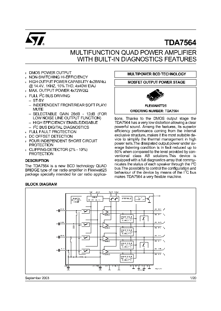 TDA7564_839551.PDF Datasheet