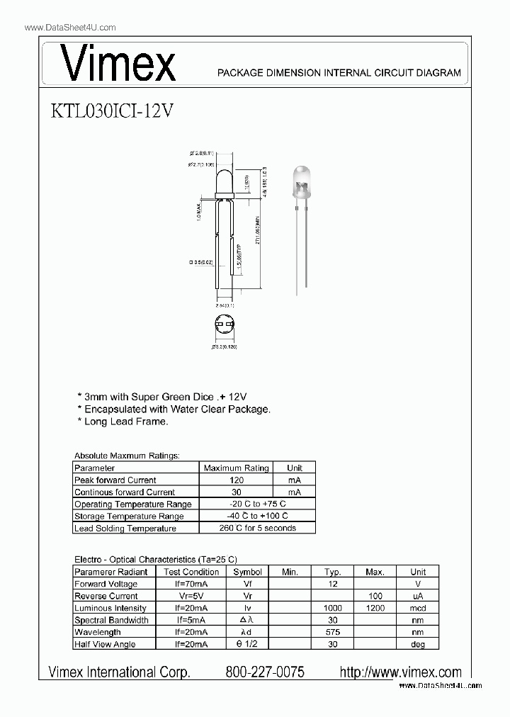 KTL030ICI-12V_1163960.PDF Datasheet