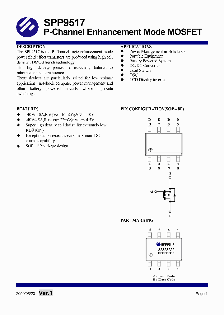 SPP9517_1374532.PDF Datasheet