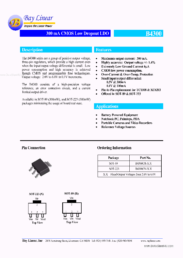 B4300_1224473.PDF Datasheet